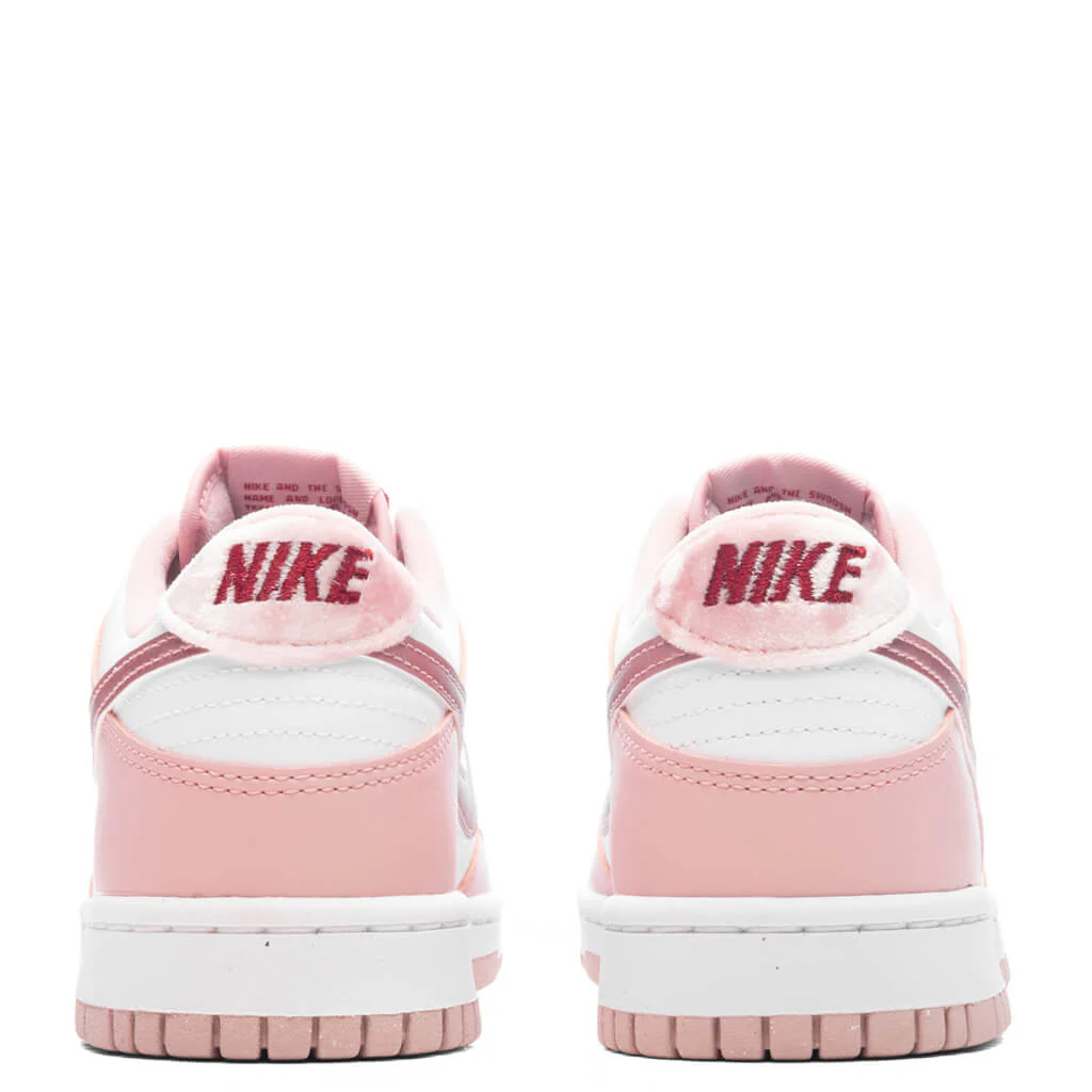 Dunk Low (GS) - Pink Glaze/Pink Glaze/White/Pomegranate - Image 4