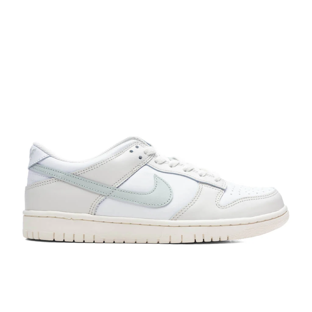 Dunk Low (GS) - White/Light Silver/Phantom