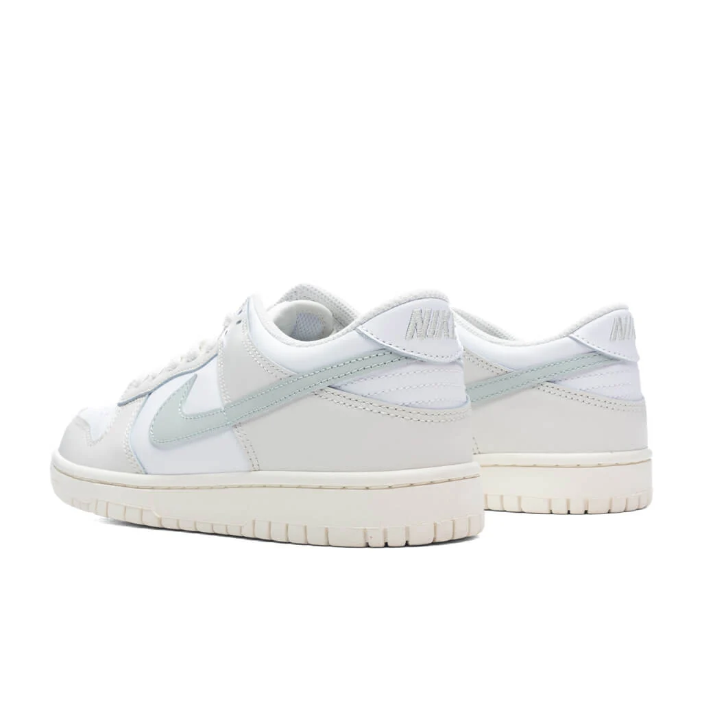 Dunk Low (GS) - White/Light Silver/Phantom - Image 3