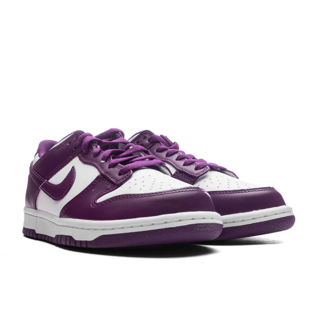 Dunk Low (GS) - White/Viotech/White - Image 2