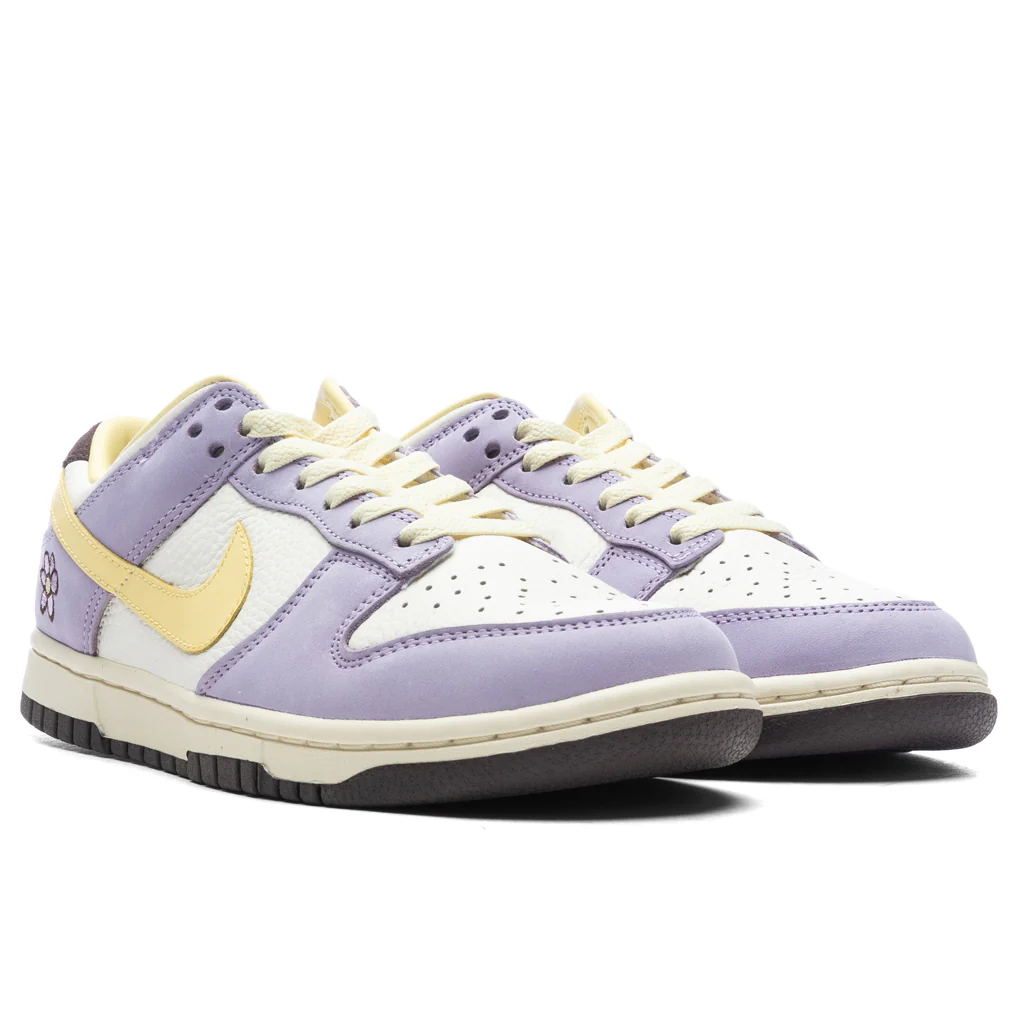 Women's Dunk Low 'Lilac Bloom' - Lilac Bloom/Soft Yellow/Sail - Image 2