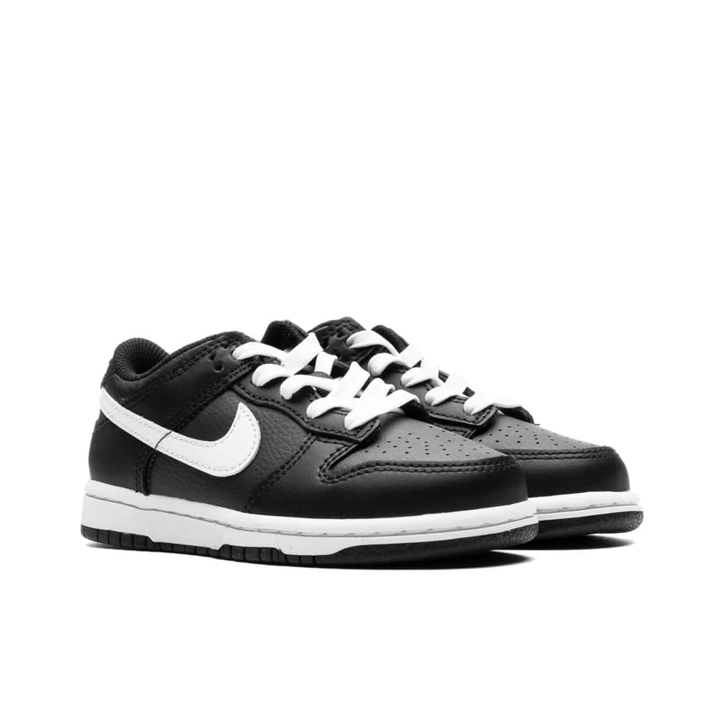 Dunk Low (PS) - Black/White/Off-Noir - Image 2