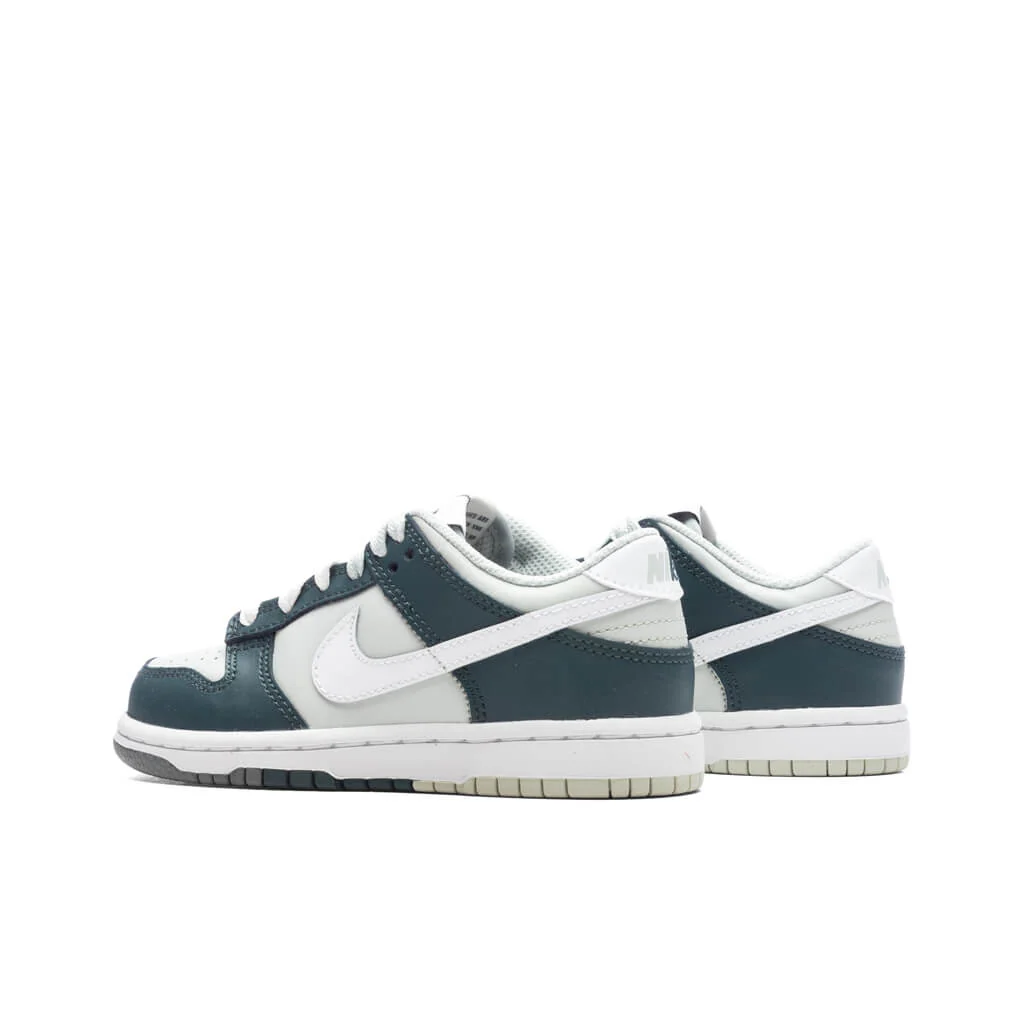 Dunk Low (PS) - Deep Jungle/White/Light Silver - Image 3