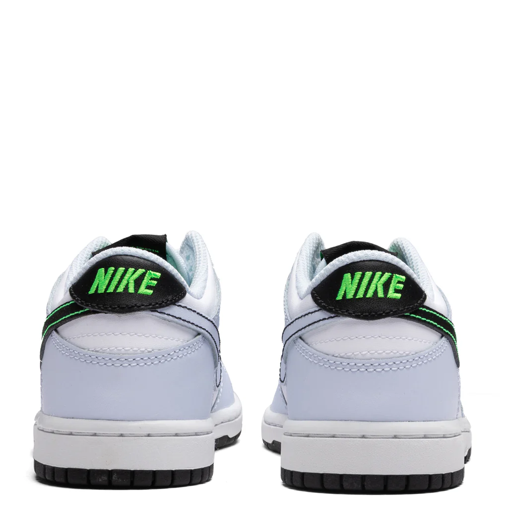Dunk Low (PS) - White/Black/Football Grey - Image 4