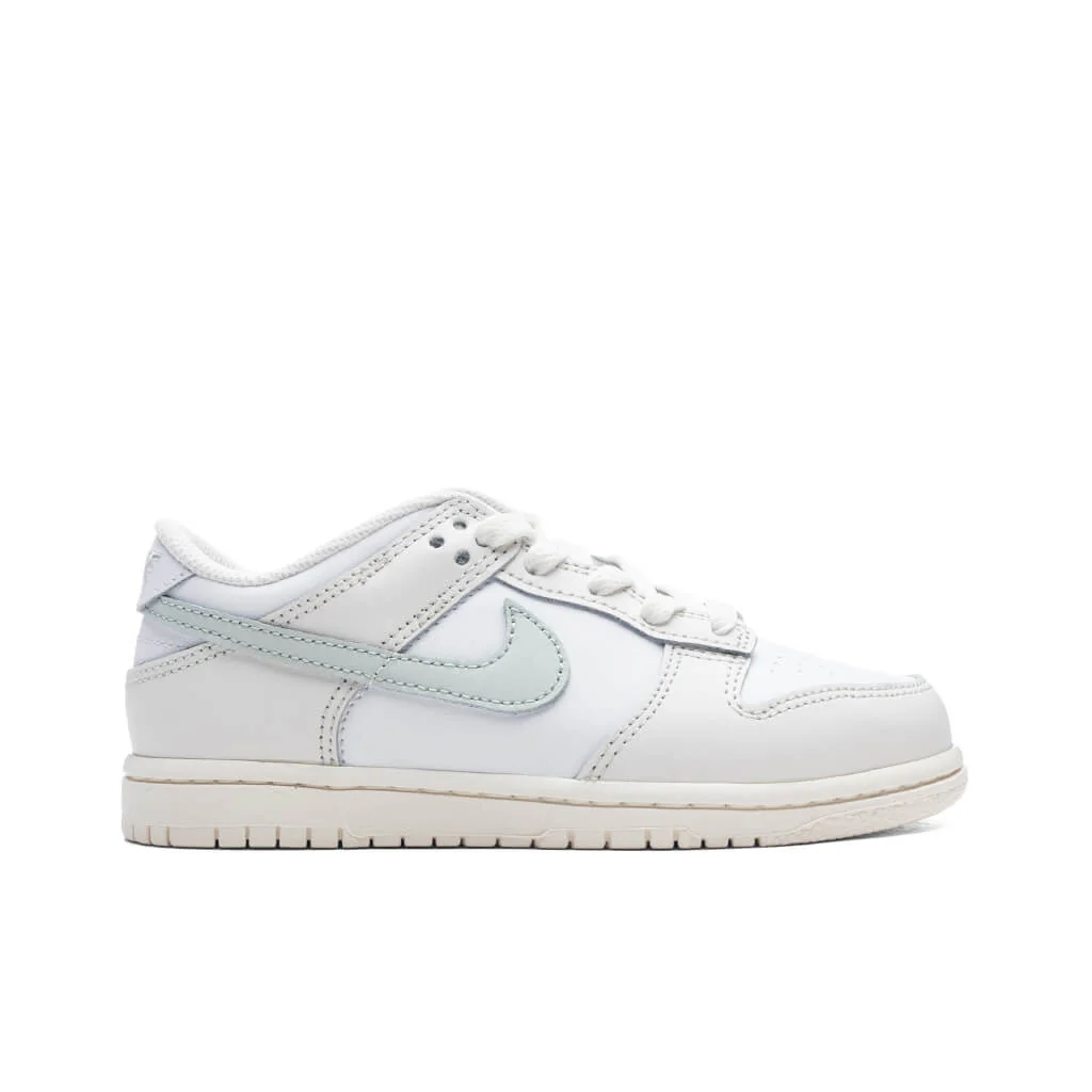 Dunk Low (PS) - White/Light Silver/Phantom