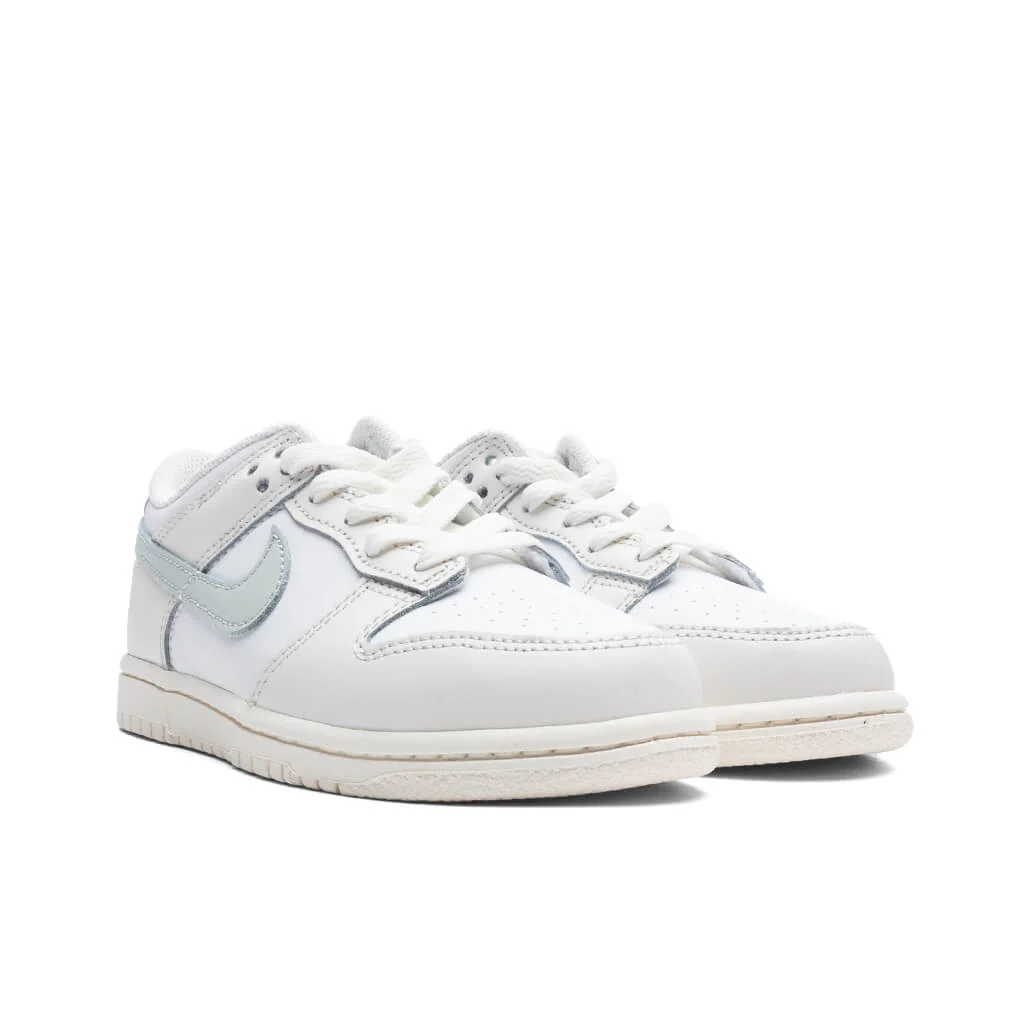 Dunk Low (PS) - White/Light Silver/Phantom - Image 2