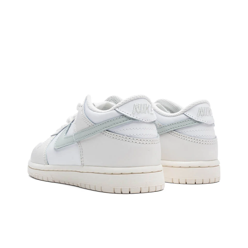 Dunk Low (PS) - White/Light Silver/Phantom - Image 3