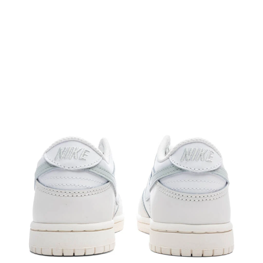 Dunk Low (PS) - White/Light Silver/Phantom - Image 4
