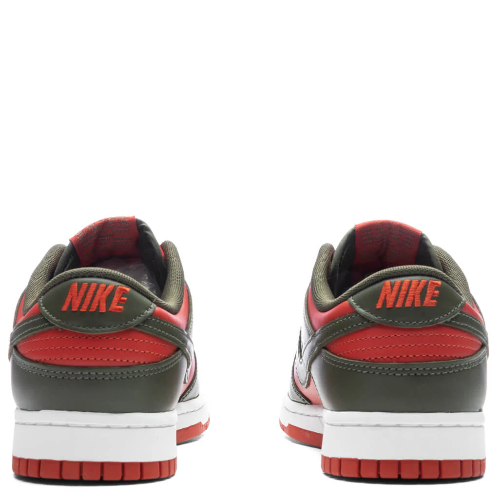 Dunk Low Retro - Mystic Red/Cargo Khaki/White - Image 4
