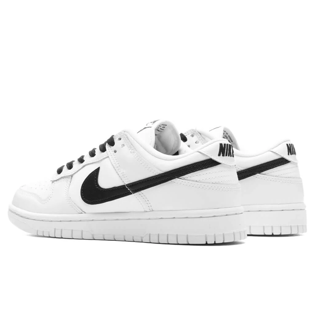 Dunk Low Retro Reverse Panda - White/Black/Summit White - Image 3