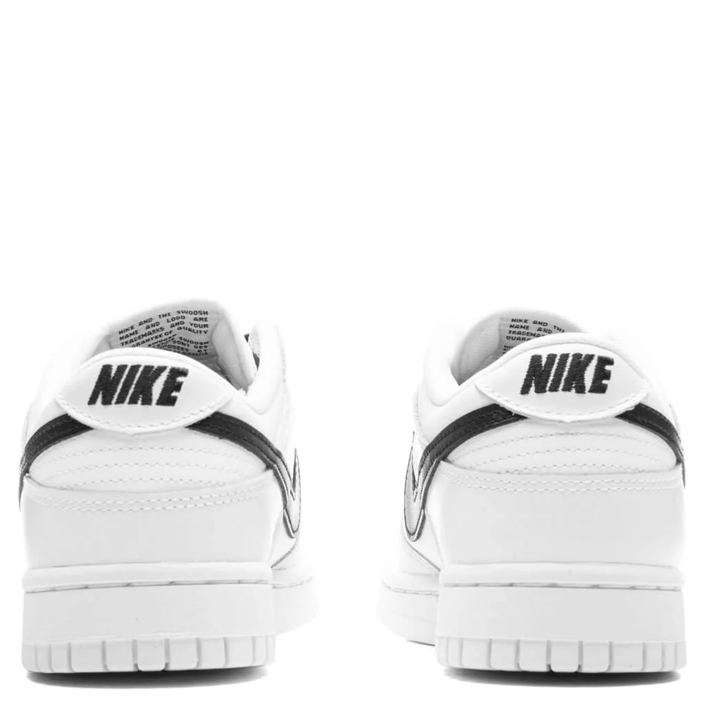 Dunk Low Retro Reverse Panda - White/Black/Summit White - Image 4