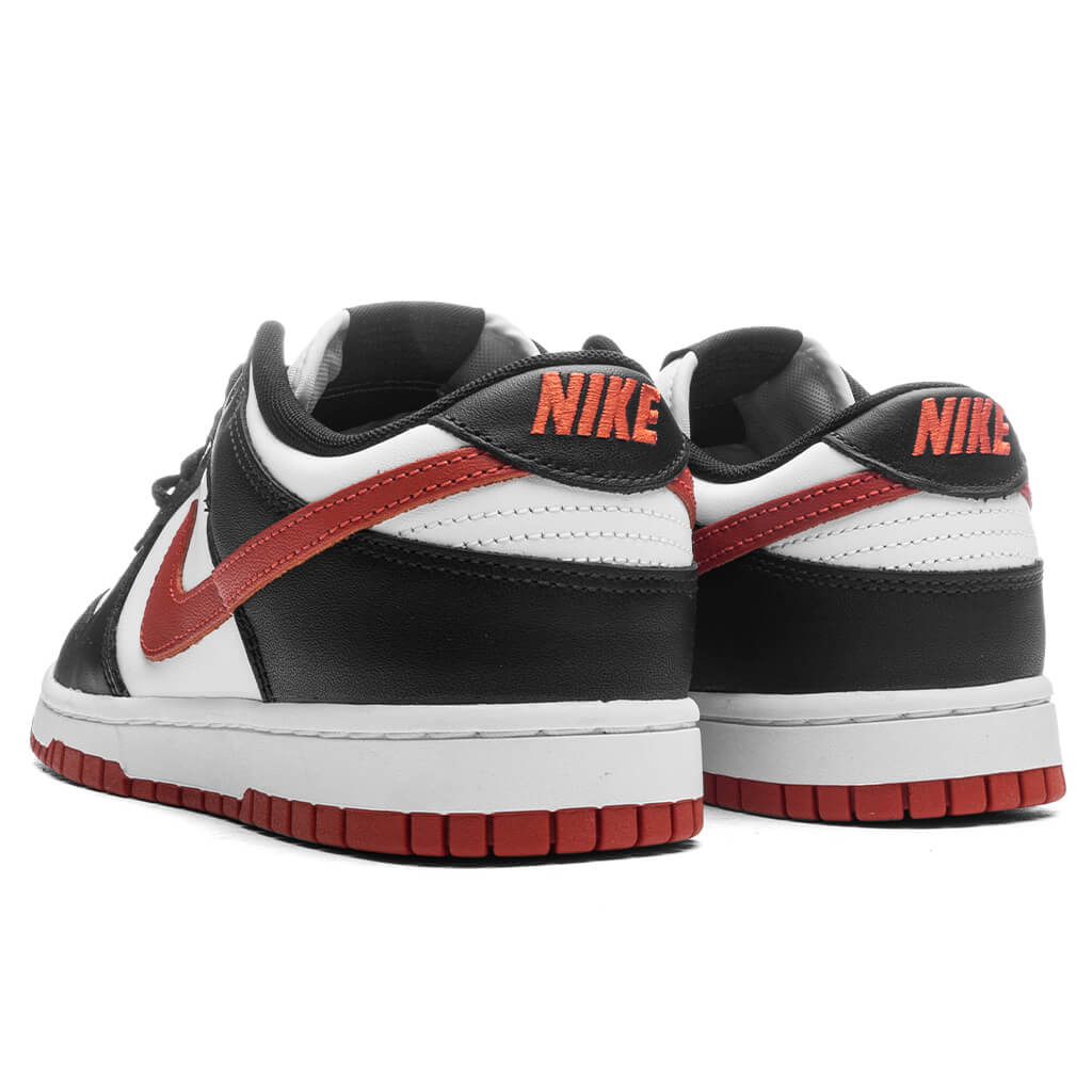 Dunk Low Retro - White/Dragon Red/Black - Image 3