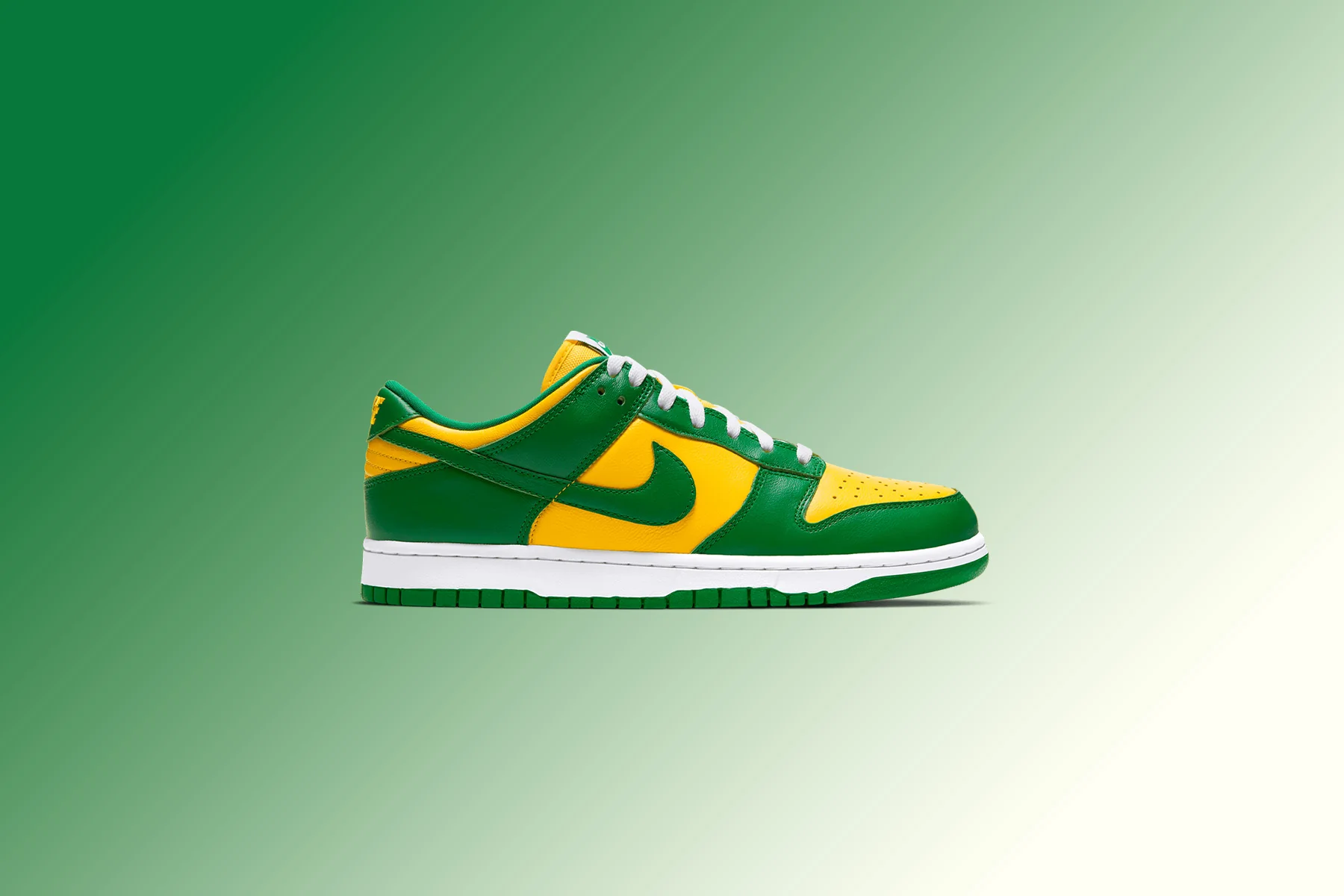 Dunk Low SP Brazil - Varsity Maize/Pine Green - Image 5