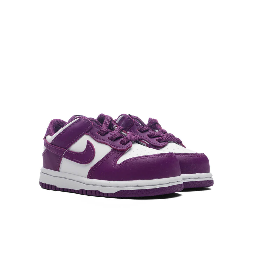 Dunk Low (TD) - White/Viotech/White - Image 2