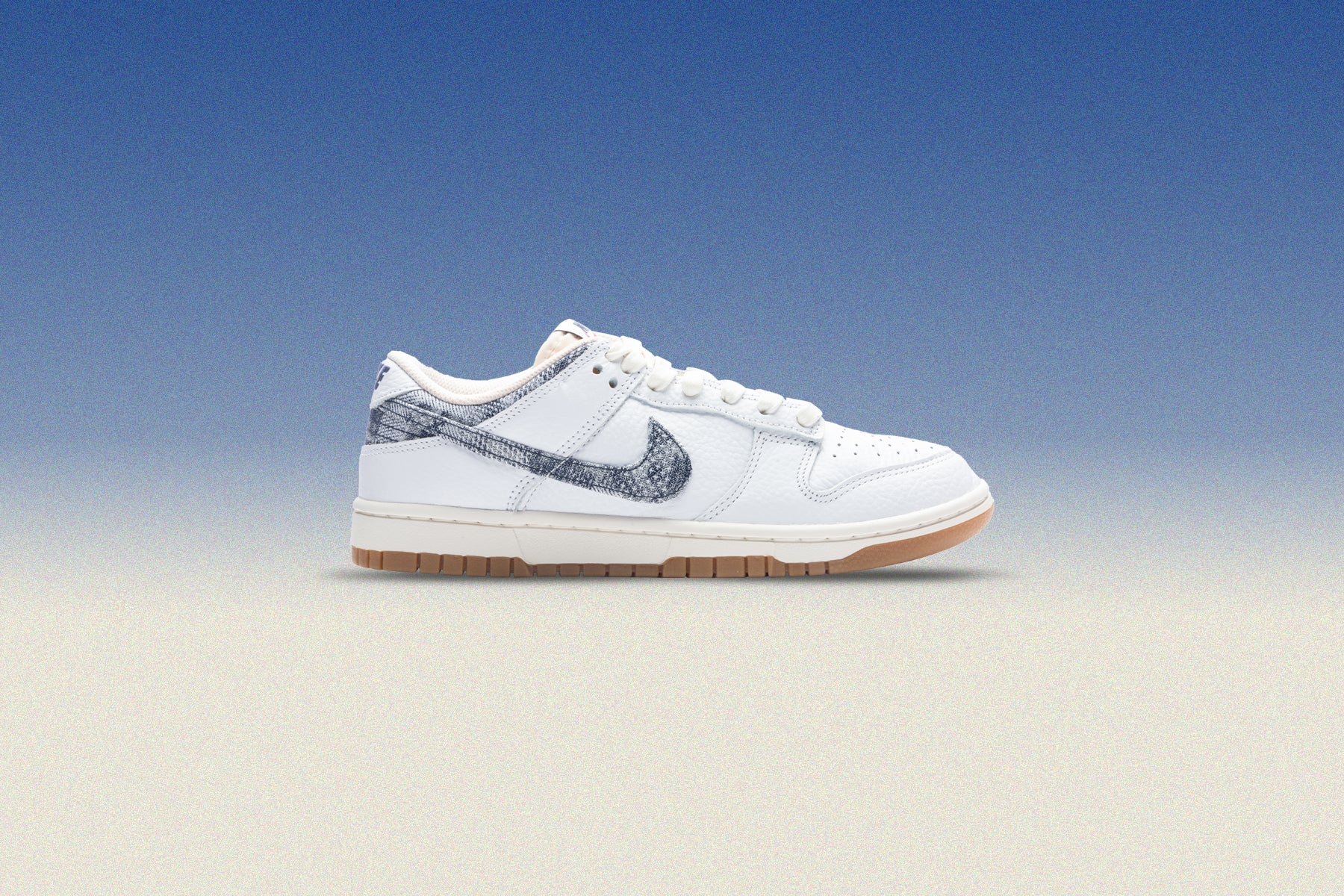 Dunk Low - White/Midnight Navy/Gym Red - Image 5