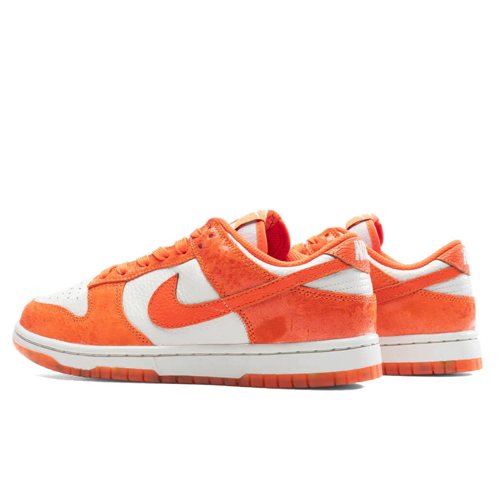 Women's Dunk Low - Light Bone/Safety Orange/Laser Orange - Image 3