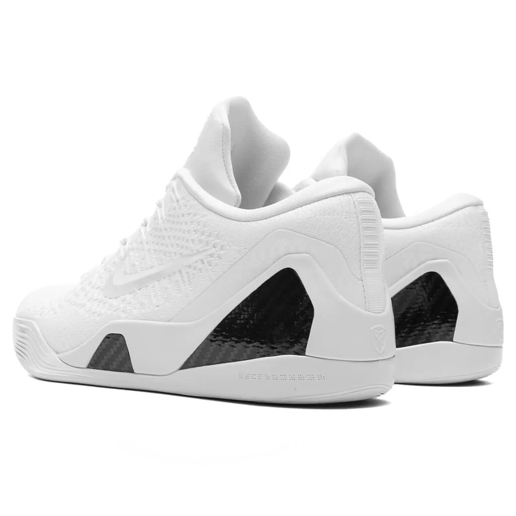 Kobe 9 Elite Low Protro 'Halo' - White/White - Image 3