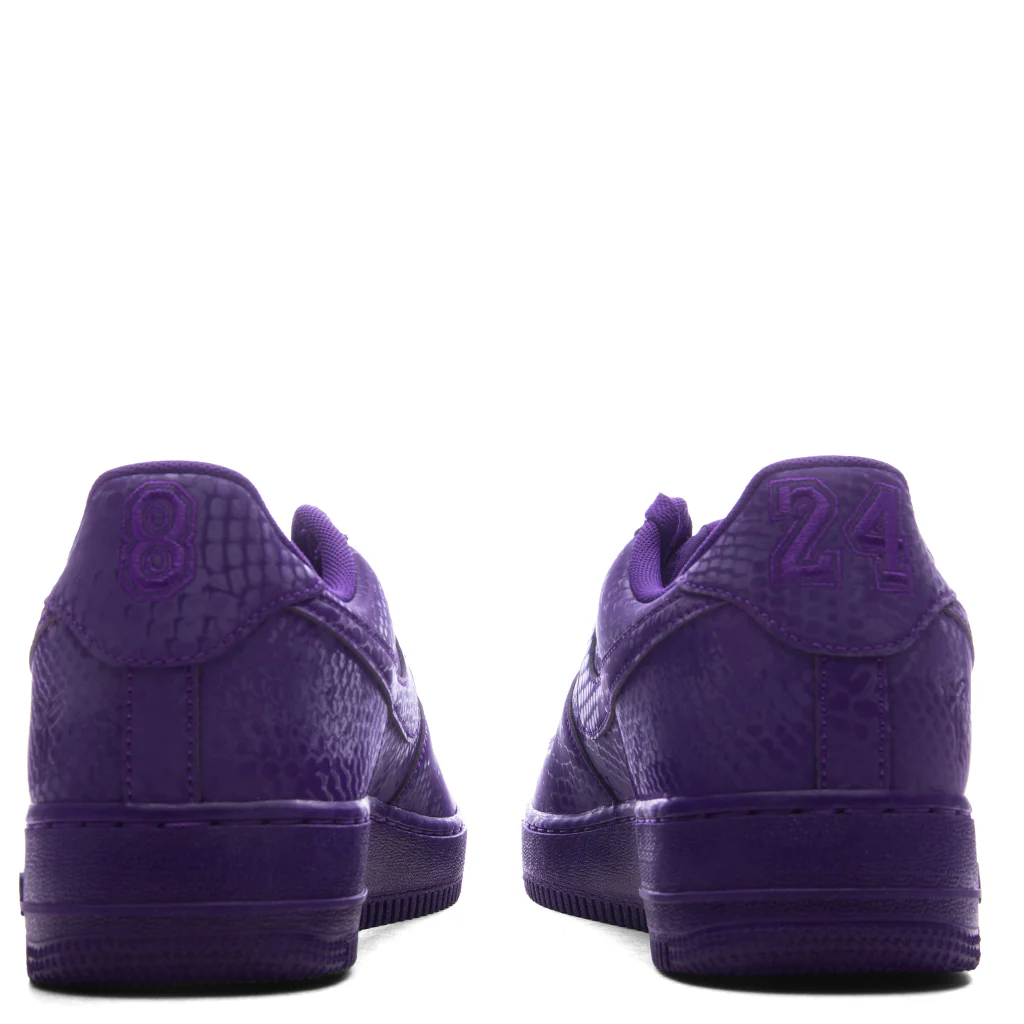 Nike x Kobe Bryant Air Force 1 Low 'Court Purple' - Court Purple/Court Purple - Image 4