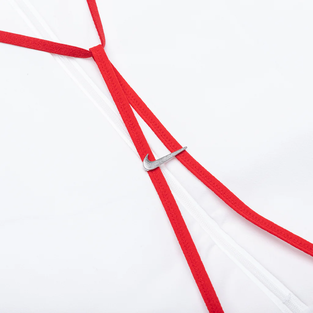 Women's Nike x Jacquemus NRG Dress - White/University Red - Image 5