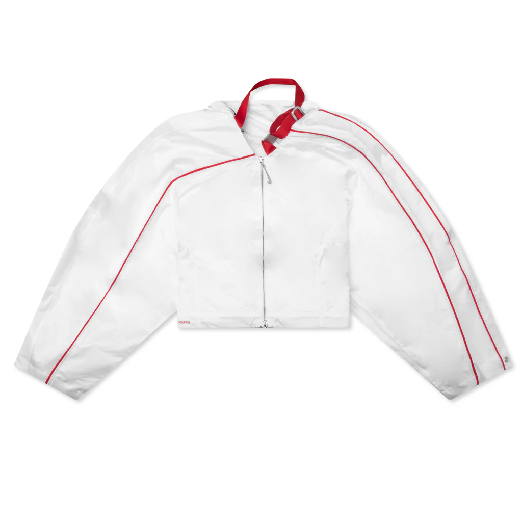 Nike x Jacquemus Nrg Track Jacket - White/University Red - Image 2