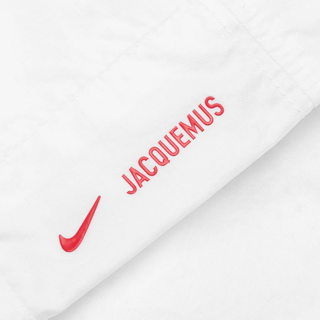 Nike x Jacquemus Nrg Track Jacket - White/University Red - Image 4