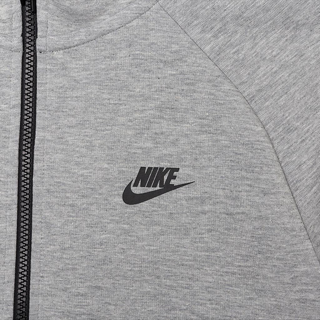 Sportswear Tech Fleece Full-Zip Hoodie - Dark Grey Heather/Black/Black - Image 3
