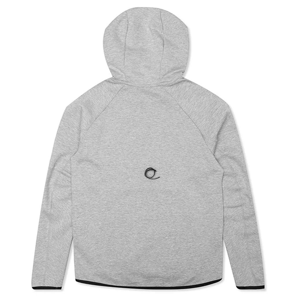 Sportswear Tech Fleece Full-Zip Hoodie - Dark Grey Heather/Black/Black - Image 4