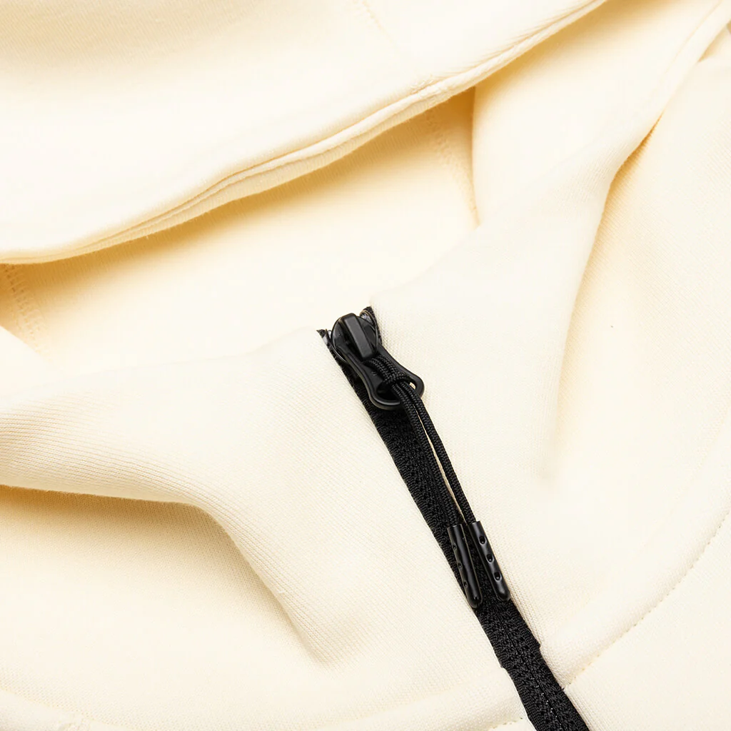 Sportswear Tech Fleece Windrunner Full Zip Hoodie - Coconut Milk/Black - Image 3