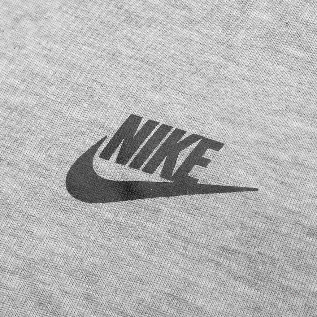 Tech Fleece Crew - Dark Grey Heather/Black - Image 3