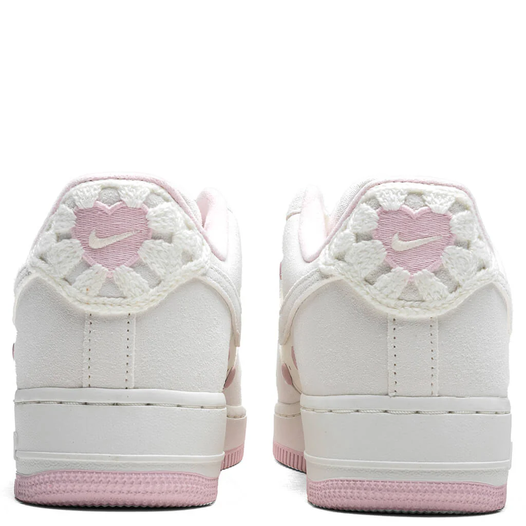 Women's Air Force 1 '07 'Valentine’s Day' - Sail/Pink Foam - Image 4