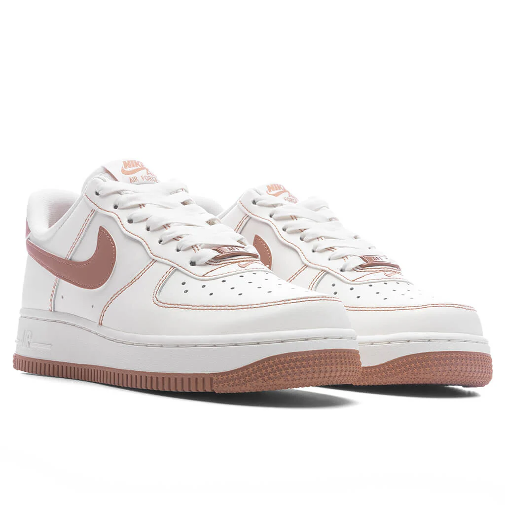 Women's Air Force 1 '07 - Sail/Rose Gold - Image 2