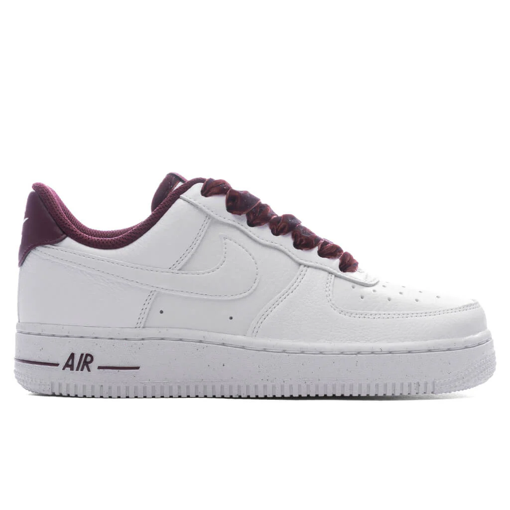 Women's Air Force 1 '07 Vintage - Burgundy Crush/White/Pale Ivory