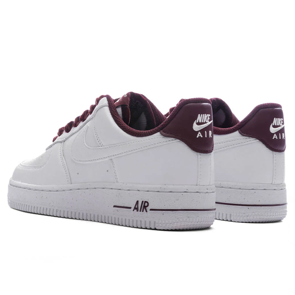 Women's Air Force 1 '07 Vintage - Burgundy Crush/White/Pale Ivory - Image 3