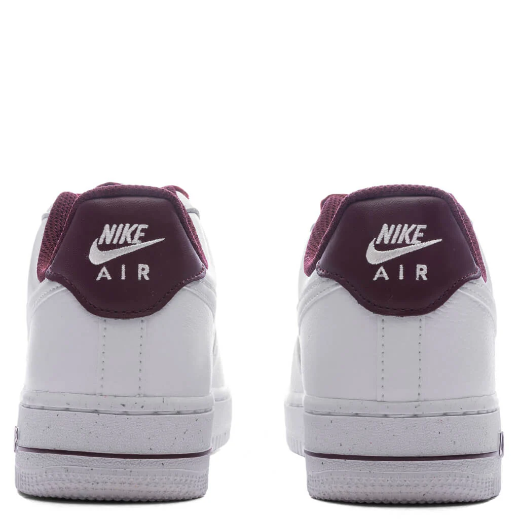 Women's Air Force 1 '07 Vintage - Burgundy Crush/White/Pale Ivory - Image 4