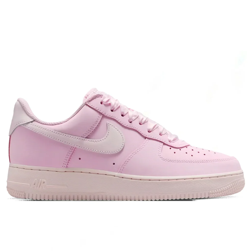 Women's Air Force 1 Retro Premium 'Ribbon Lace' - Pink Foam/Pearl Pink