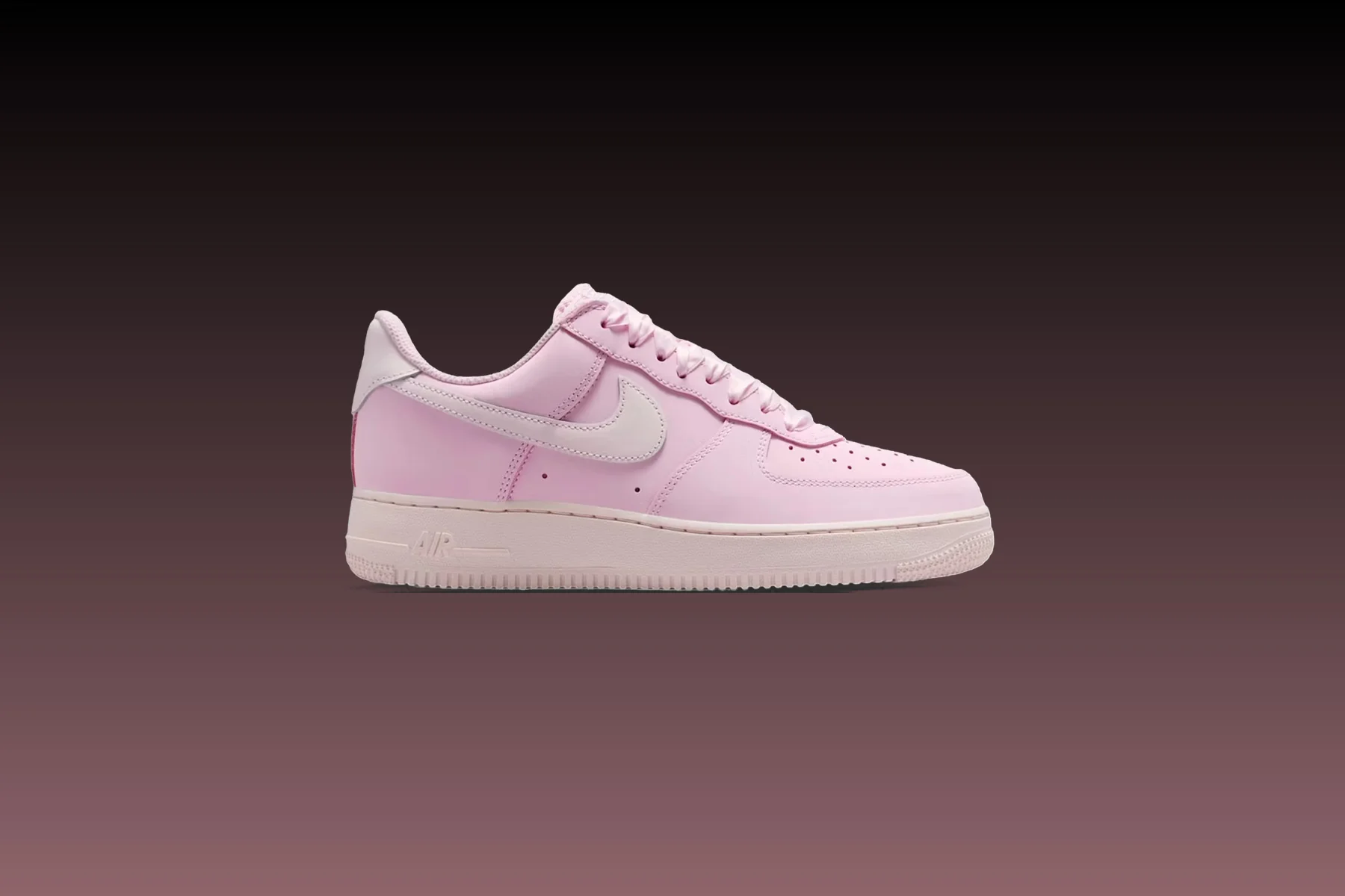 Women's Air Force 1 Retro Premium 'Ribbon Lace' - Pink Foam/Pearl Pink - Image 2