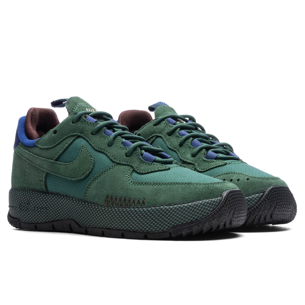 Women's Air Force 1 Wild 'Fir' - Fir/Earth/Deep Royal Blue - Image 2