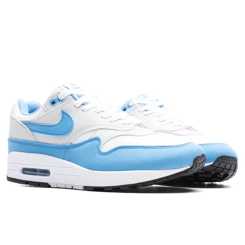 Air Max 1 - White/University Blue/Photon Dust - Image 2