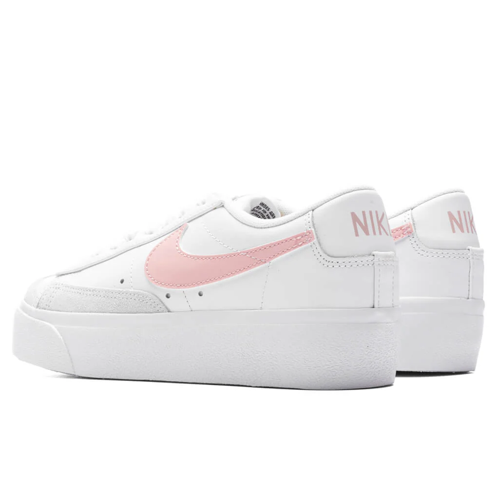 Women's Blazer Low Platform - White/Pink Glaze - Image 3
