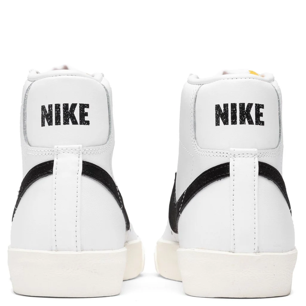 Women's Blazer Mid '77 - White/Black/Sail - Image 4