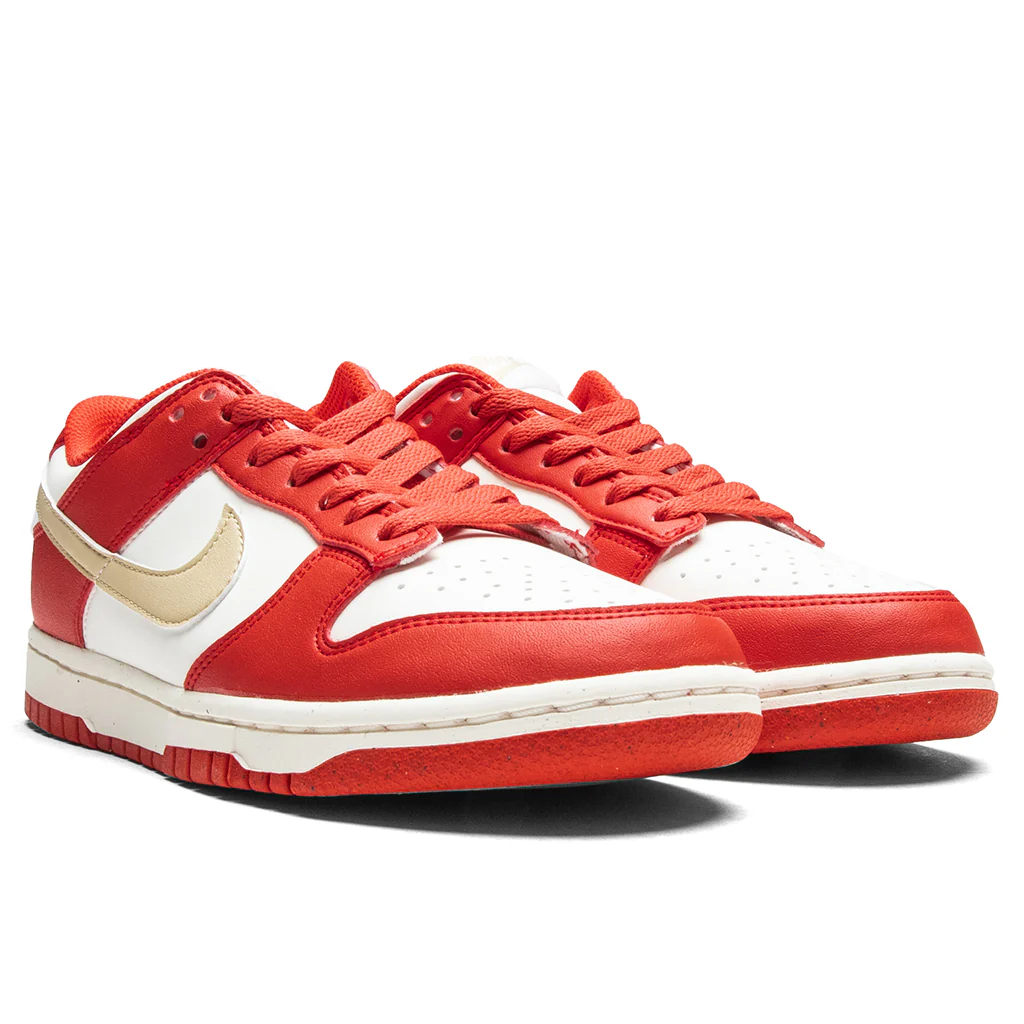 Women's Dunk Low - Light Crimson/Team Gold/Sail - Image 2