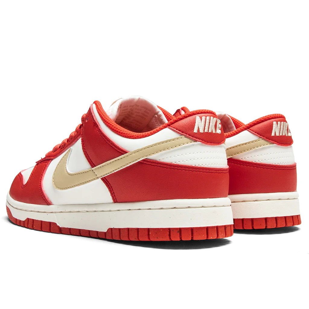 Women's Dunk Low - Light Crimson/Team Gold/Sail - Image 3