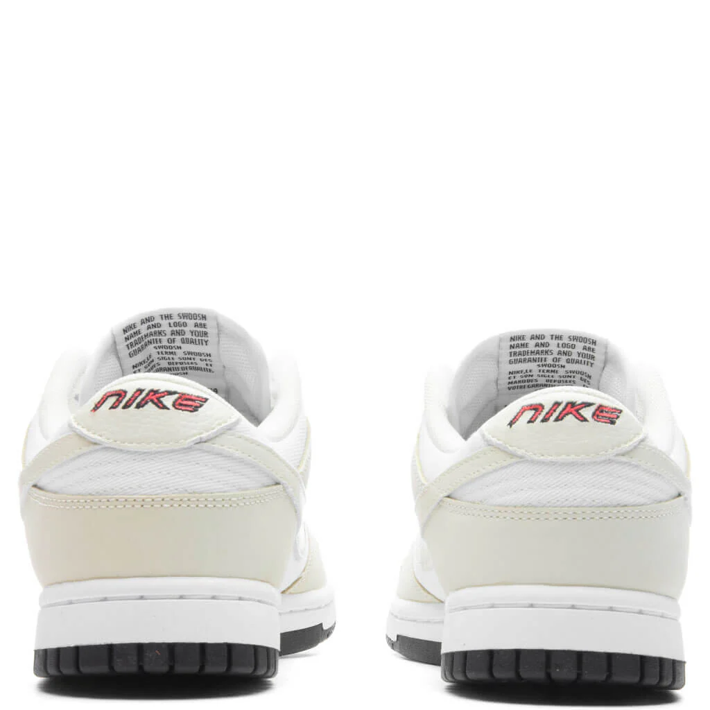 Women's Dunk Low LX NBHD - White/Coconut Milk/Black - Image 4