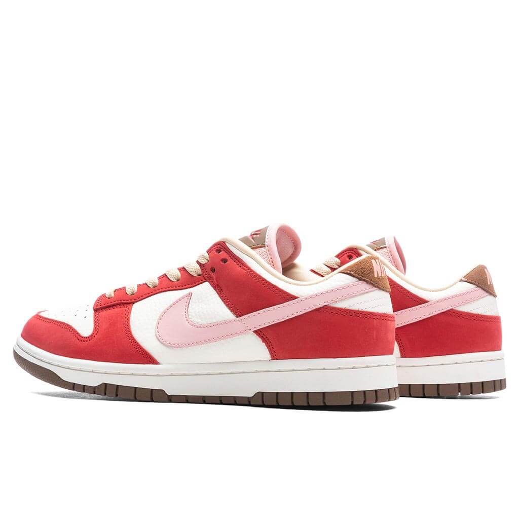 Women's Dunk Low PRM 'Bacon' - Sport Red/Sheen/Sail - Image 3