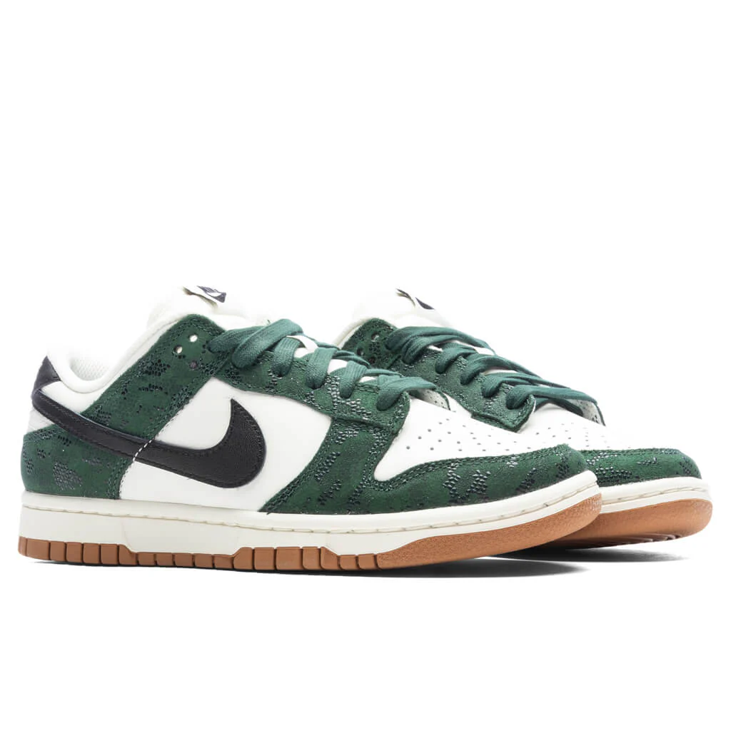 Women's Dunk Low 'Green Snake' - Pro Green/Black/Sail - Image 2