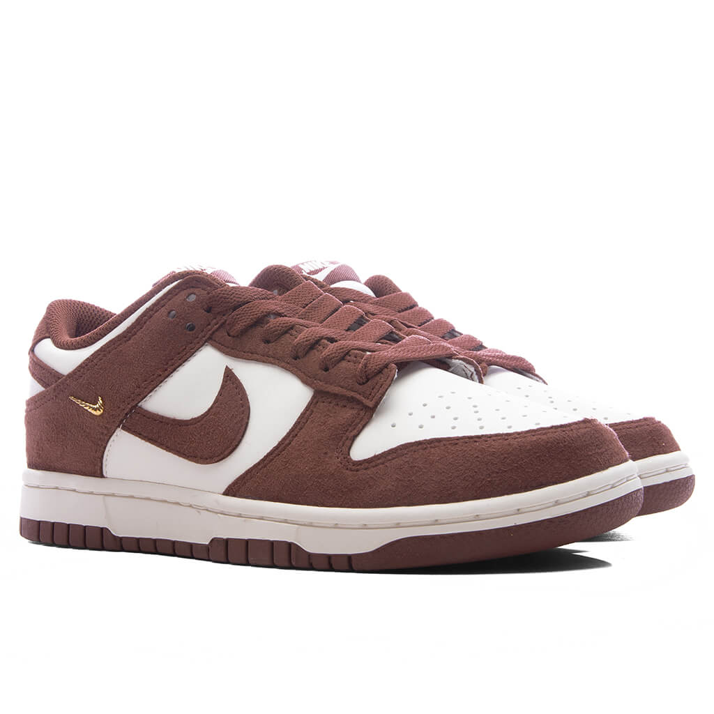 Women's Dunk Low - Sail/Red Sepia/Metallic Gold - Image 2
