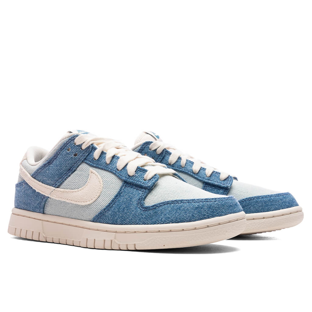 Women's Dunk Low 'Denim' - Smokey Blue/Pale Ivory/Denim Turquoise/Ochre - Image 2