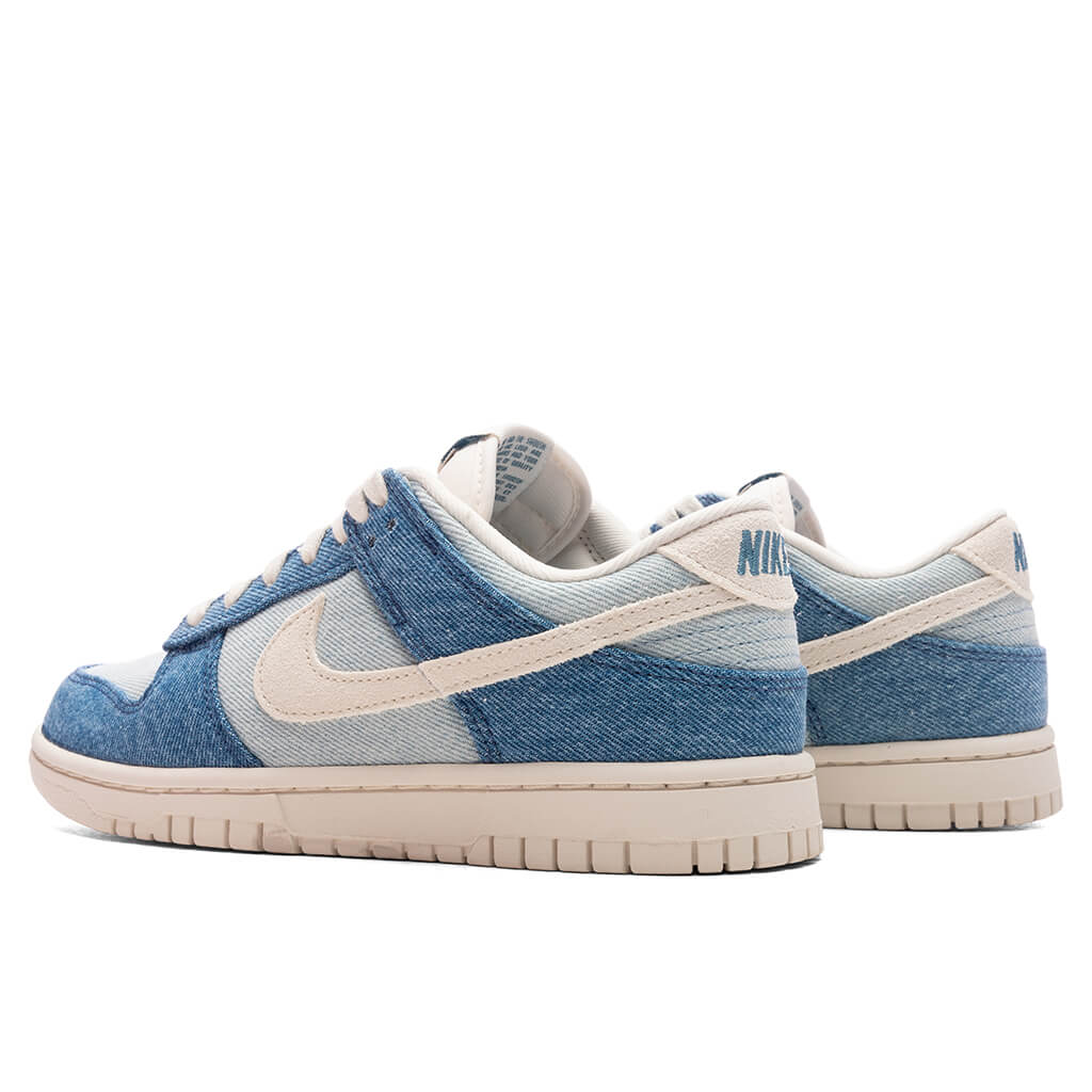 Women's Dunk Low 'Denim' - Smokey Blue/Pale Ivory/Denim Turquoise/Ochre - Image 3