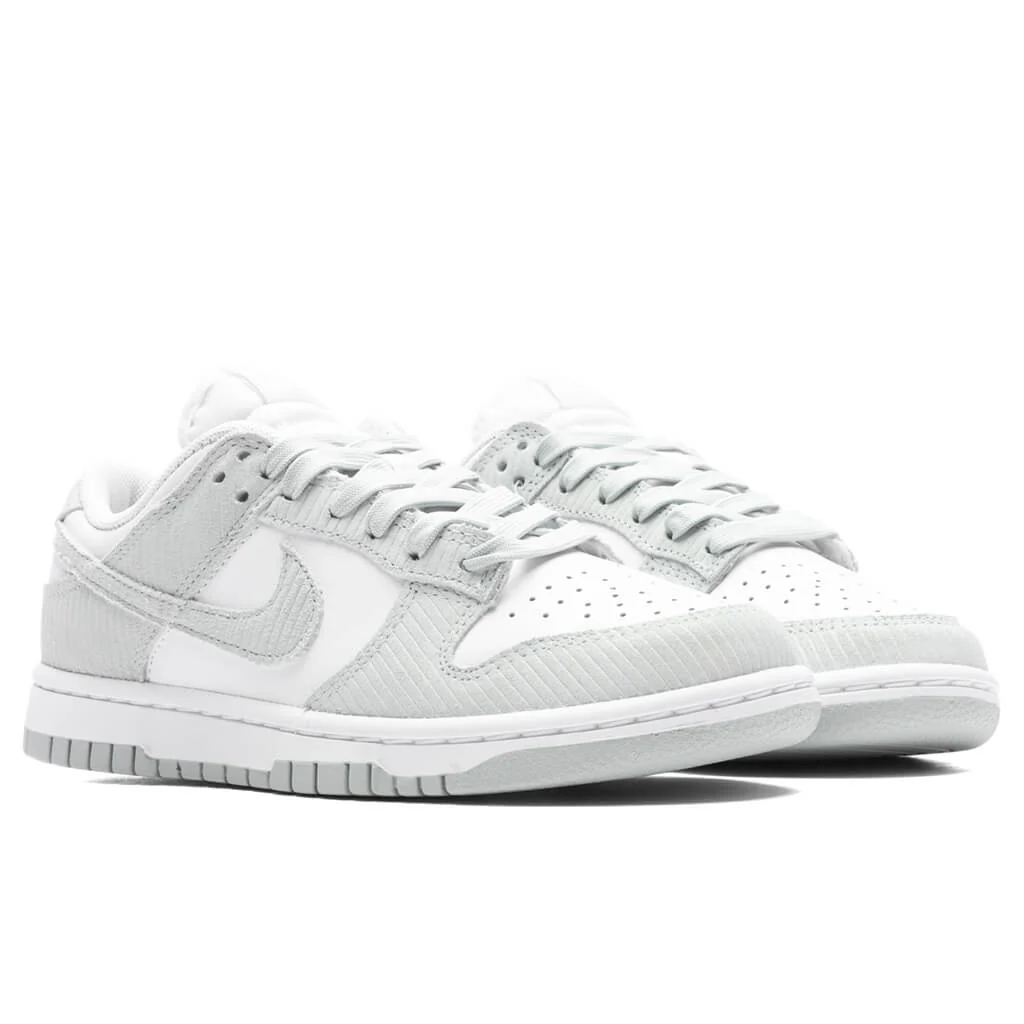 Women's Dunk Low - White/Light Silver - Image 2