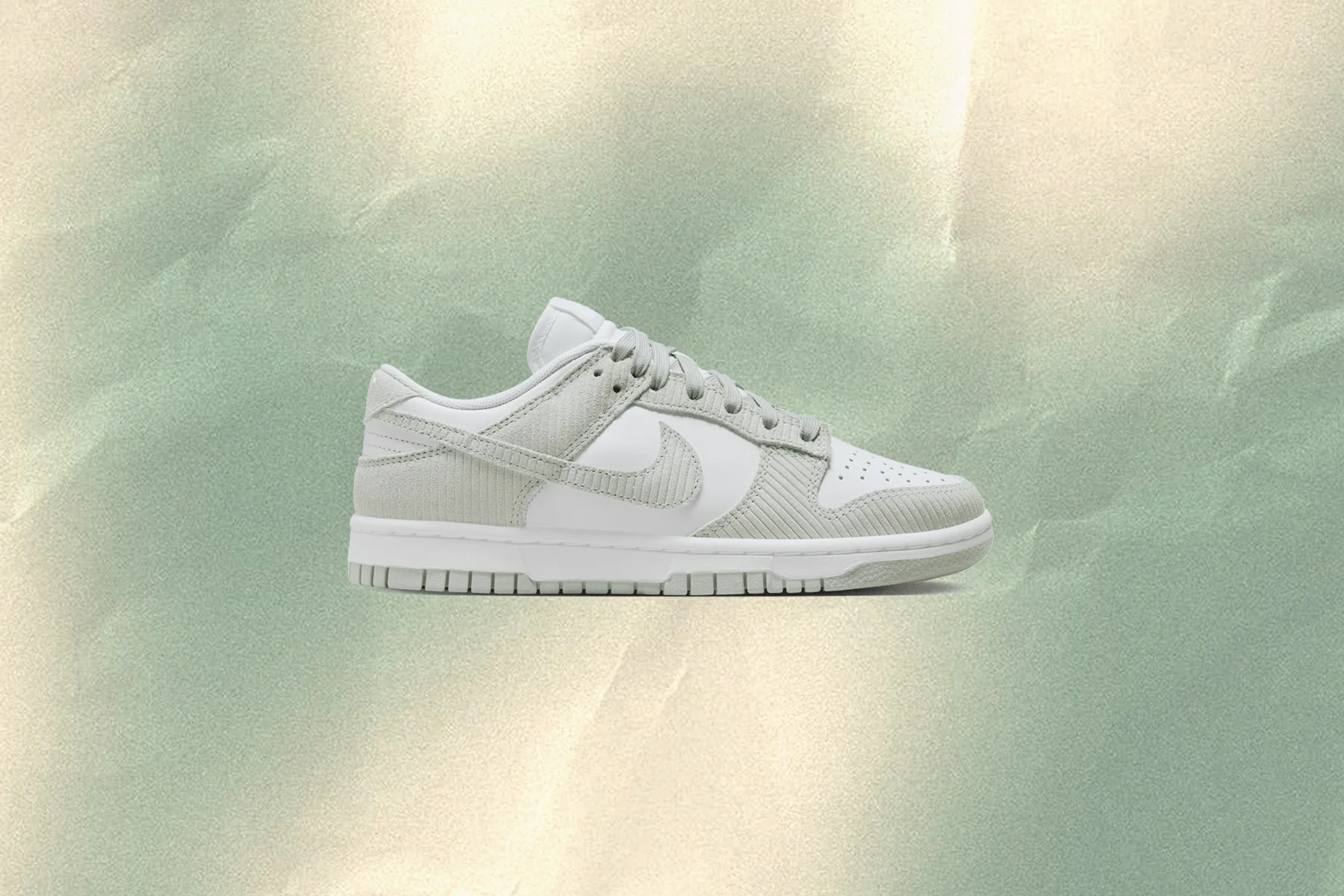 Women's Dunk Low - White/Light Silver - Image 5